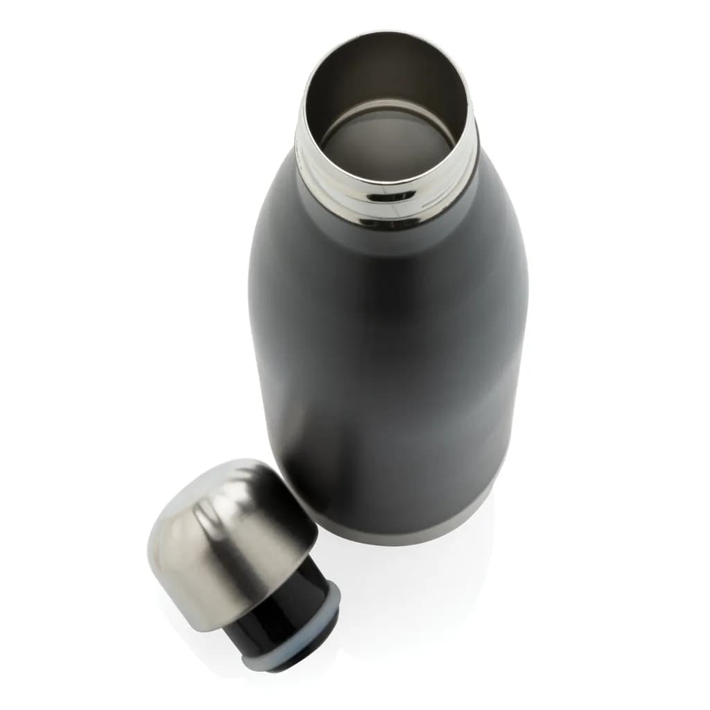 Vakuumisolierte Stainless Steel Flasche - schwarz