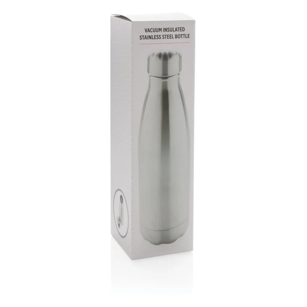 Vakuumisolierte Stainless Steel Flasche - silber