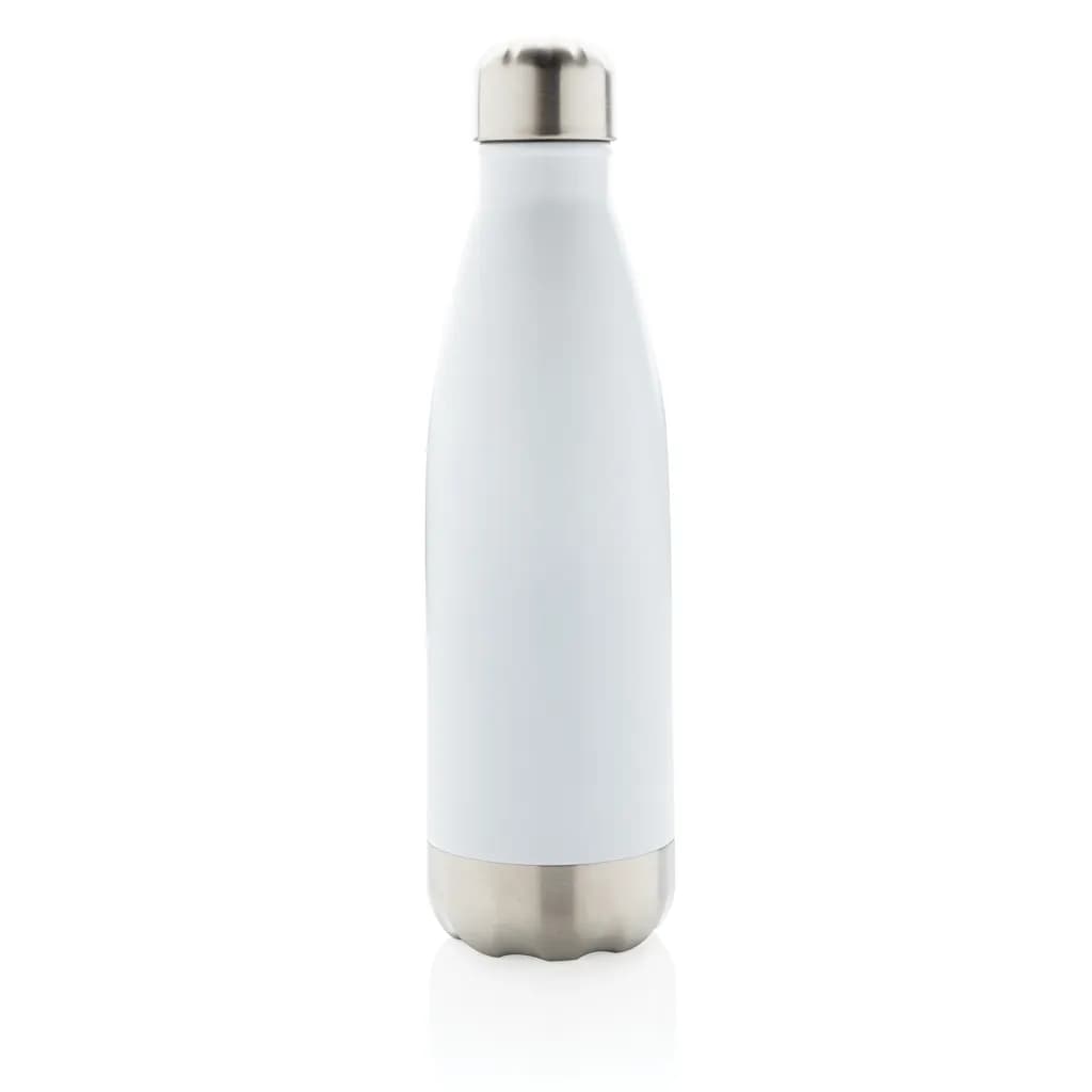 Vakuumisolierte Stainless Steel Flasche - weiß