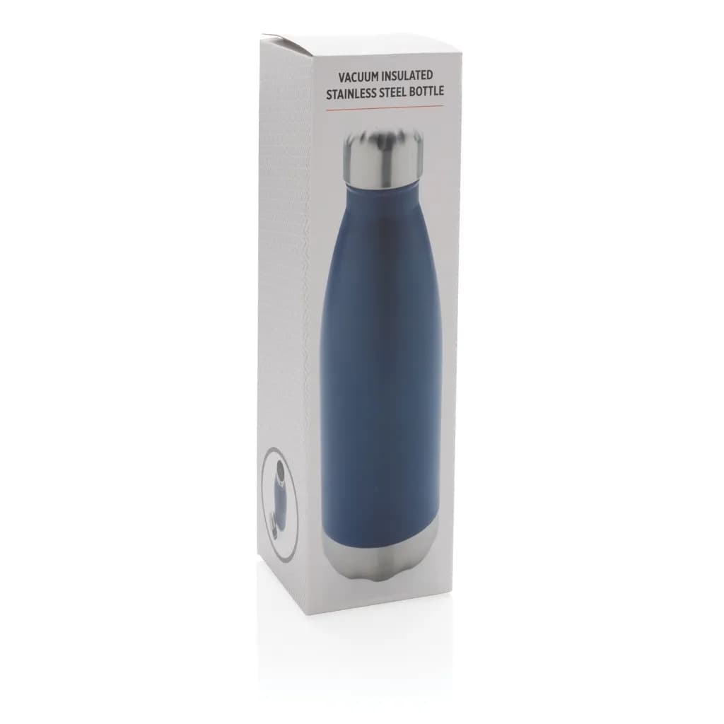 Vakuumisolierte Stainless Steel Flasche - blau