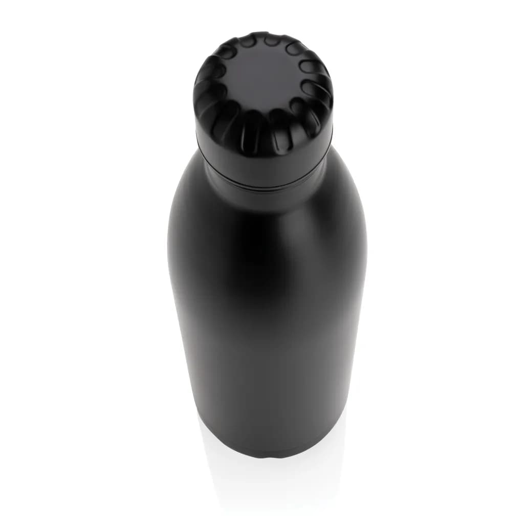 Solid Color Vakuum Stainless-Steel Flasche 750ml - schwarz