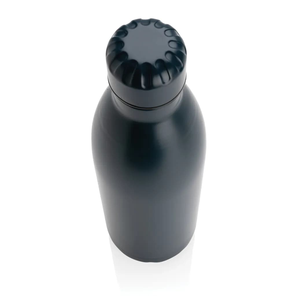 Solid Color Vakuum Stainless-Steel Flasche 750ml - blau