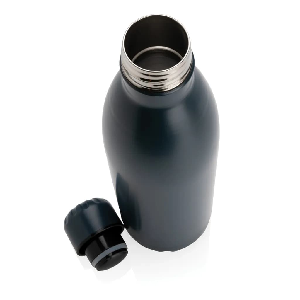Solid Color Vakuum Stainless-Steel Flasche 750ml - blau