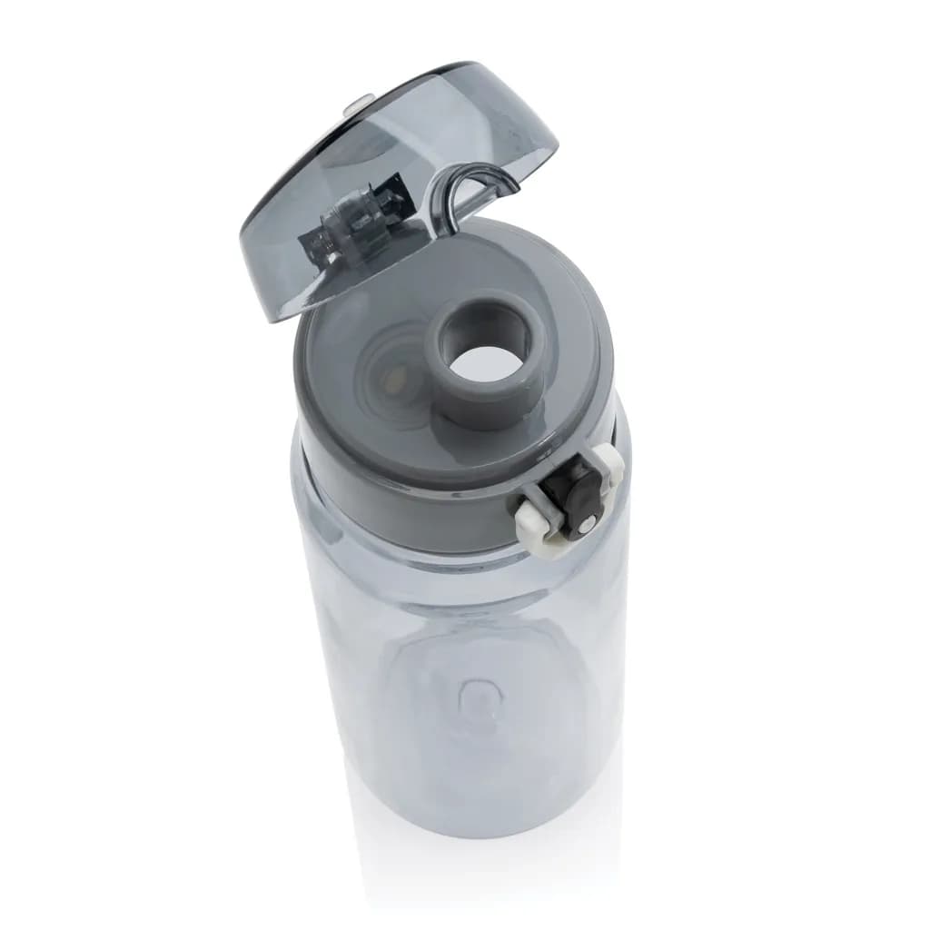 Yide RCS rPET verschließbare Wasserflasche 600ml - schwarz