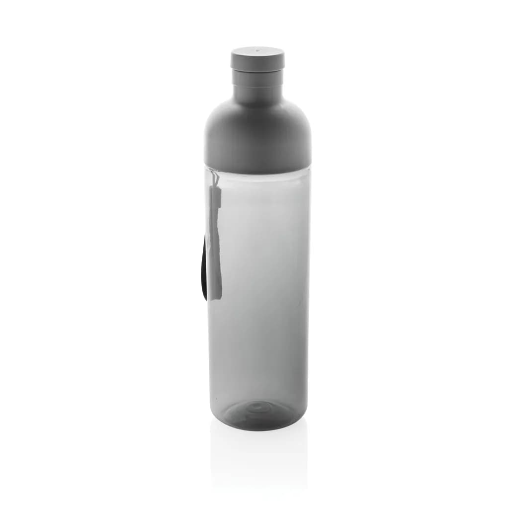Impact auslaufsichere Wasserflasche aus RCS recyc. PET 600ml - schwarz