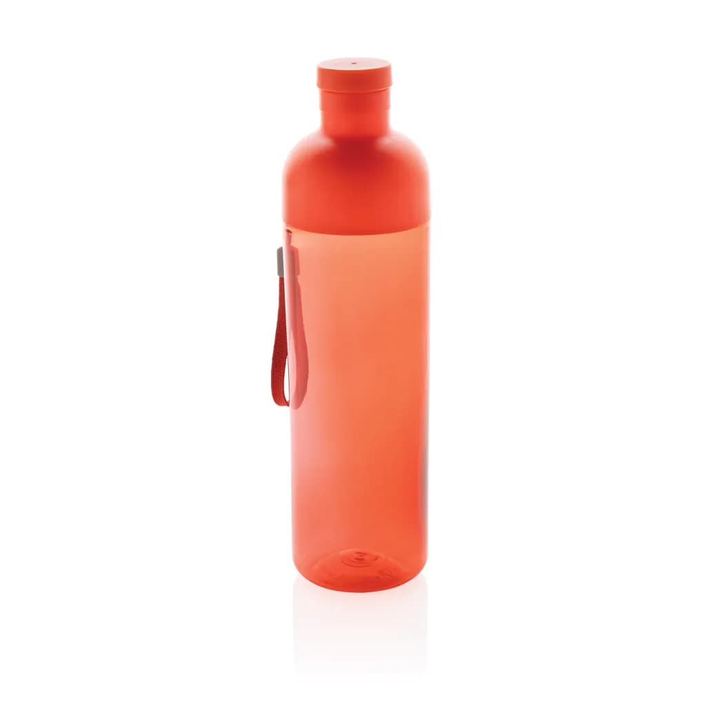 Impact auslaufsichere Wasserflasche aus RCS recyc. PET 600ml - rot