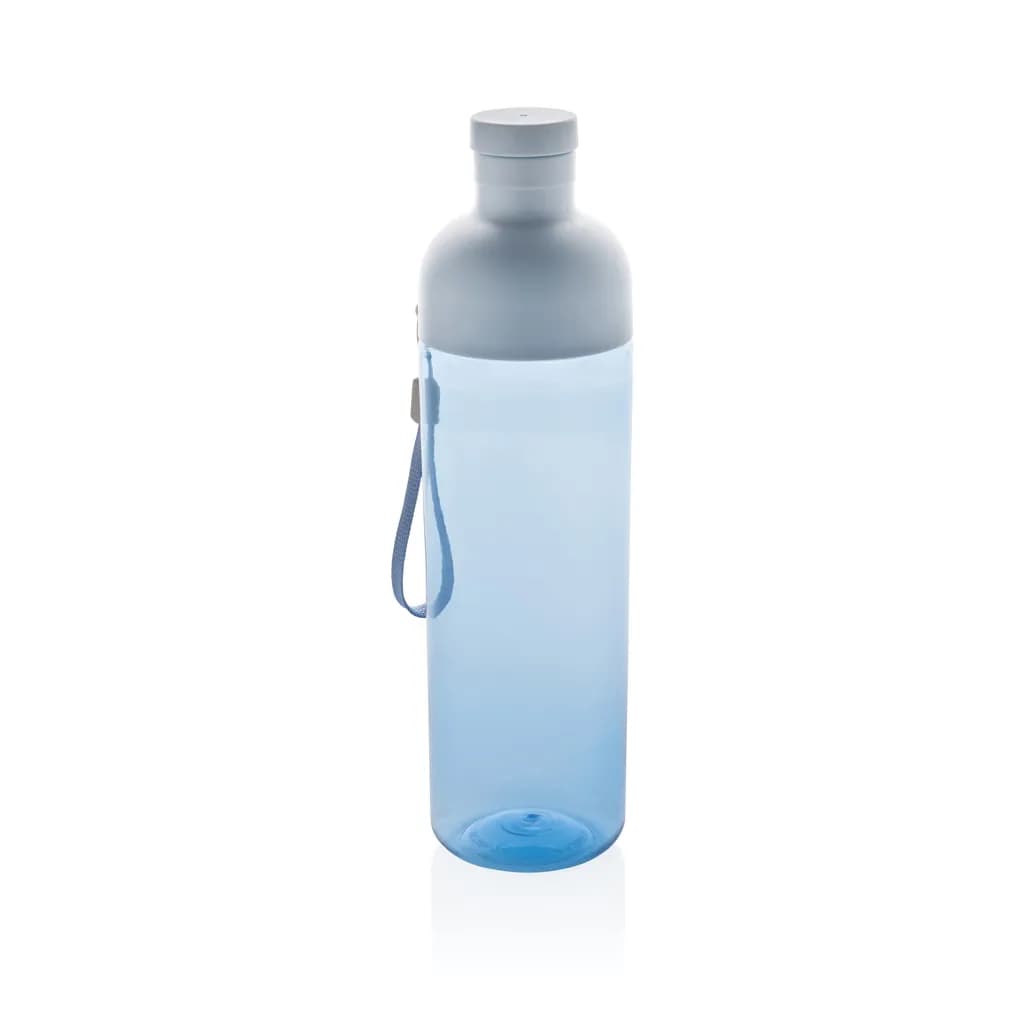 Impact auslaufsichere Wasserflasche aus RCS recyc. PET 600ml - blau