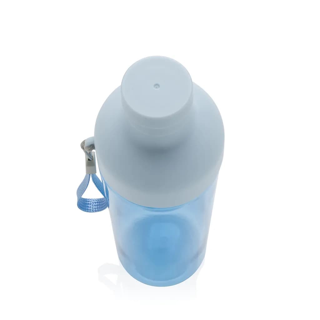 Impact auslaufsichere Wasserflasche aus RCS recyc. PET 600ml - blau