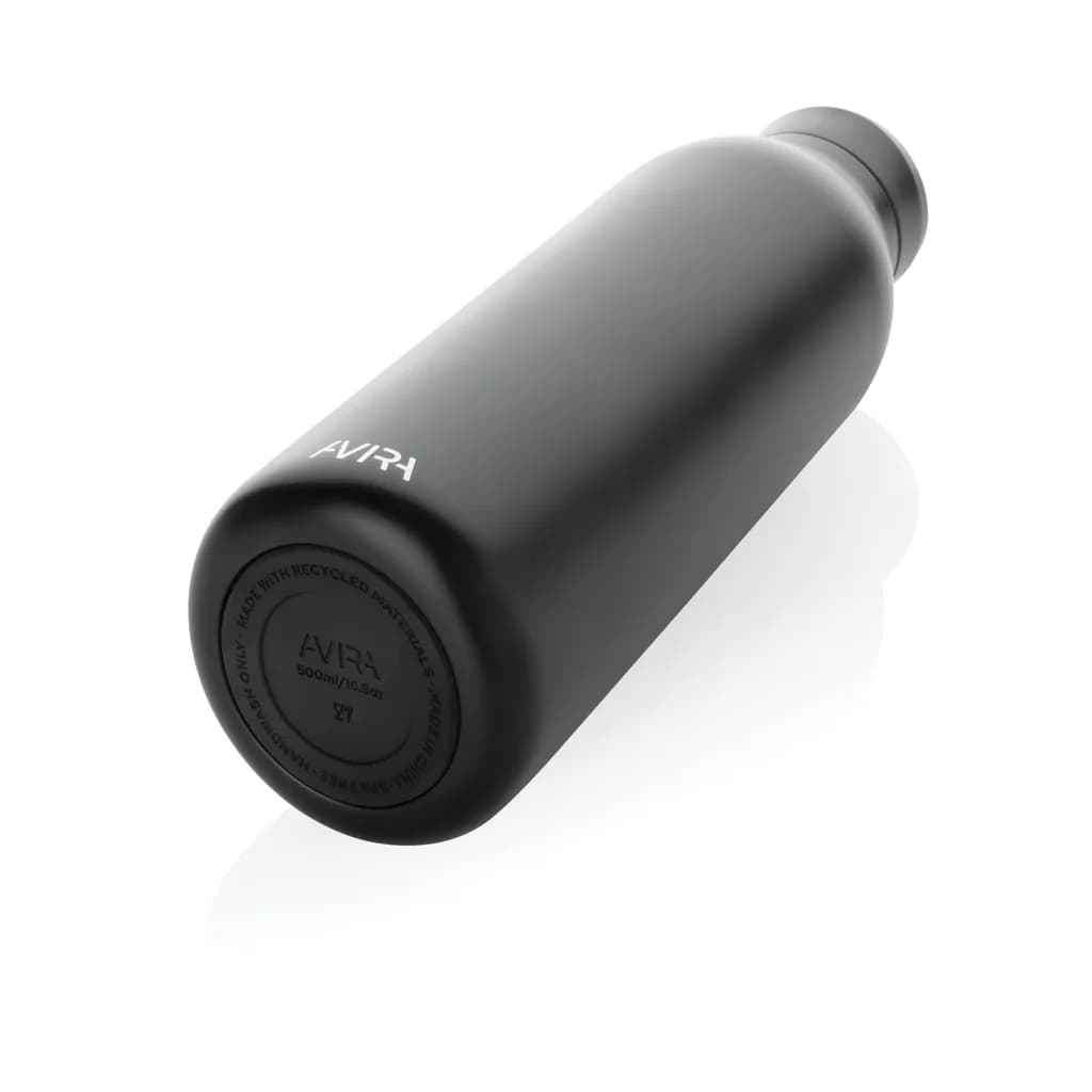 Avira Avior RCS recycelte Stainless-Steel Flasche 500ml - schwarz