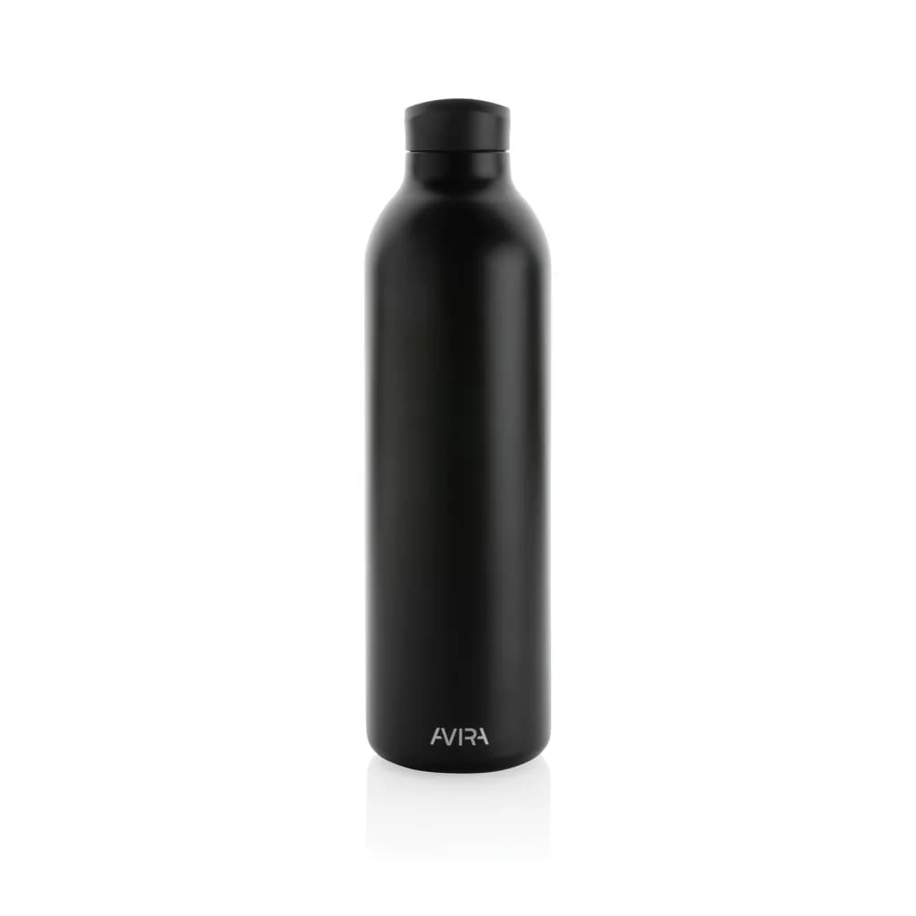 Avira Avior RCS recycelte Stainless-Steel Flasche 1L - schwarz