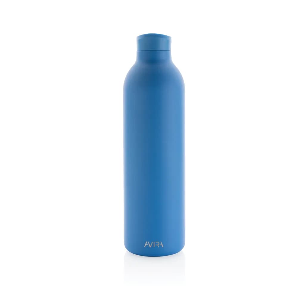 Avira Avior RCS recycelte Stainless-Steel Flasche 1L - blau
