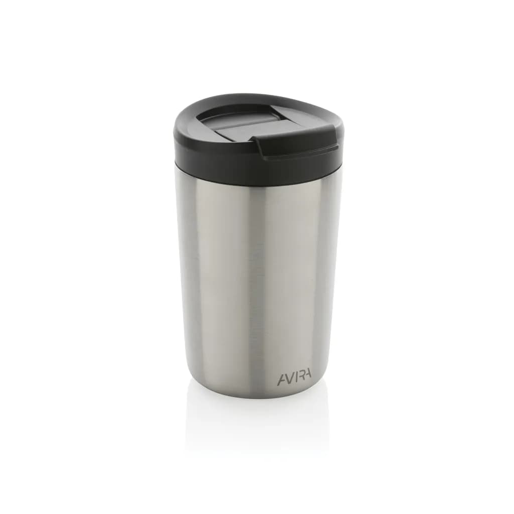 Avira Alya RCS recycelter Stainless-Steel Becher 300ml - silber