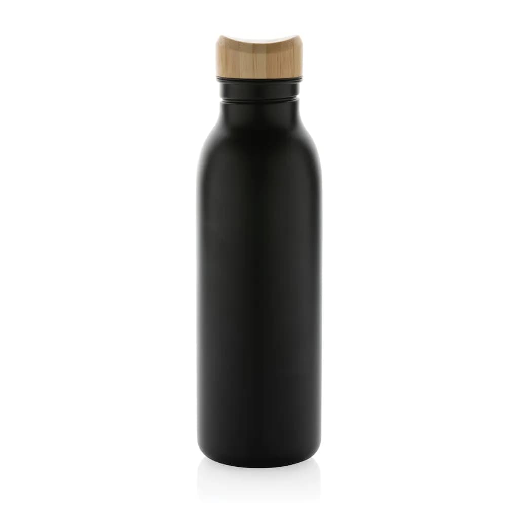 Avira Alcor 600ml Wasserflasche aus RCS rec. Stainless-Steel - schwarz