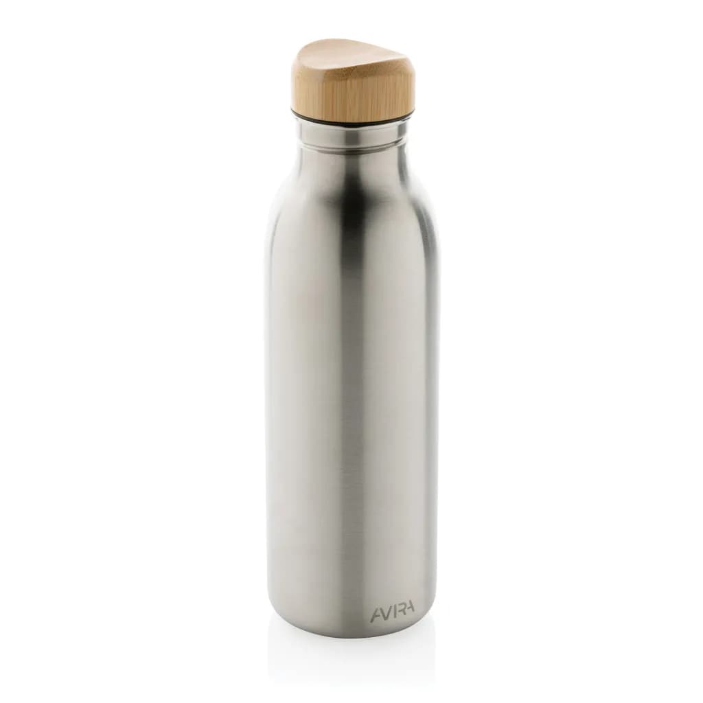 Avira Alcor 600ml Wasserflasche aus RCS rec. Stainless-Steel - silber