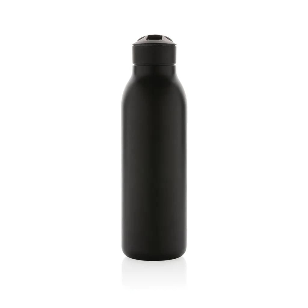 Avira Ara RCS Re-Steel Fliptop Wasserflasche 500ml - schwarz