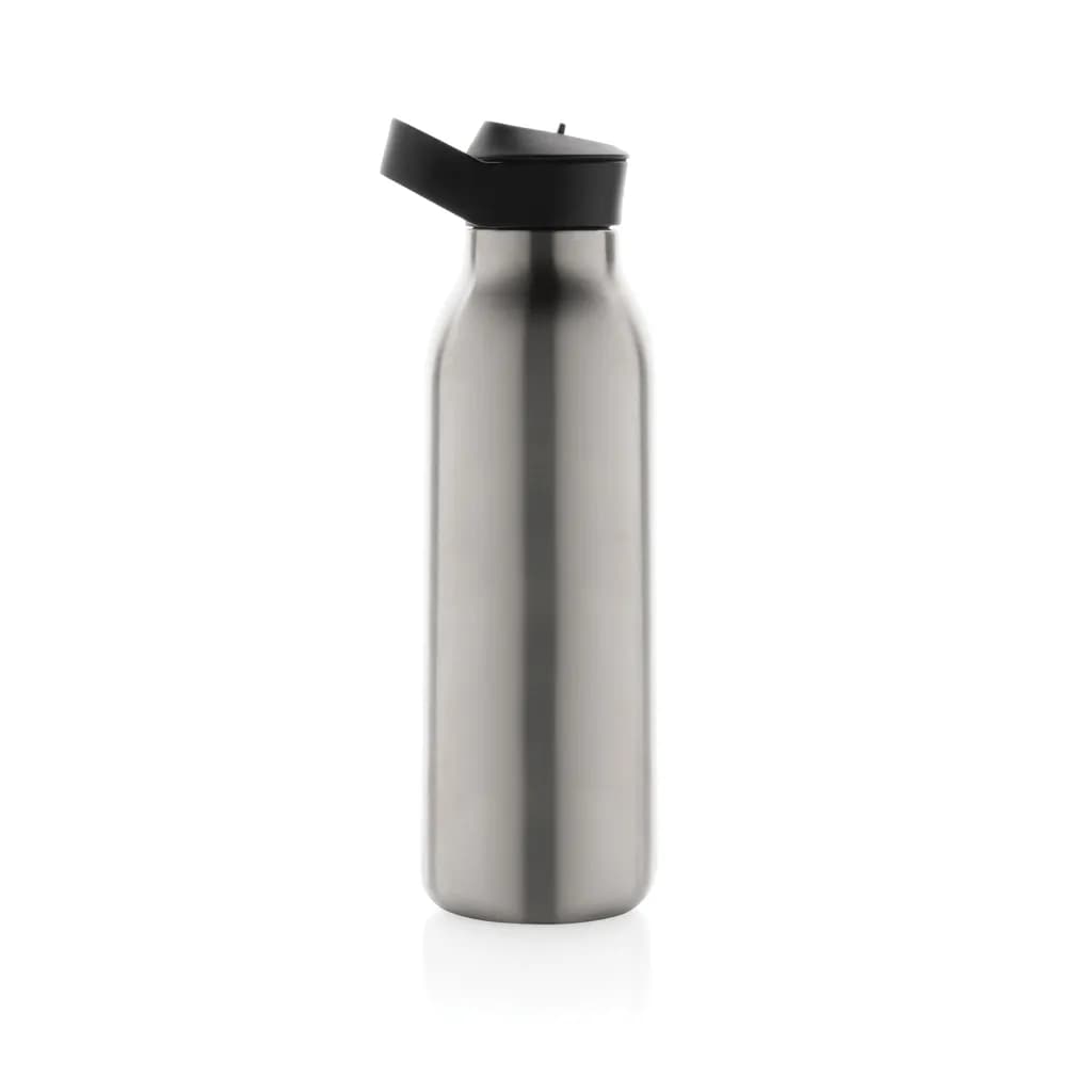Avira Ara RCS Re-Steel Fliptop Wasserflasche 500ml - silber