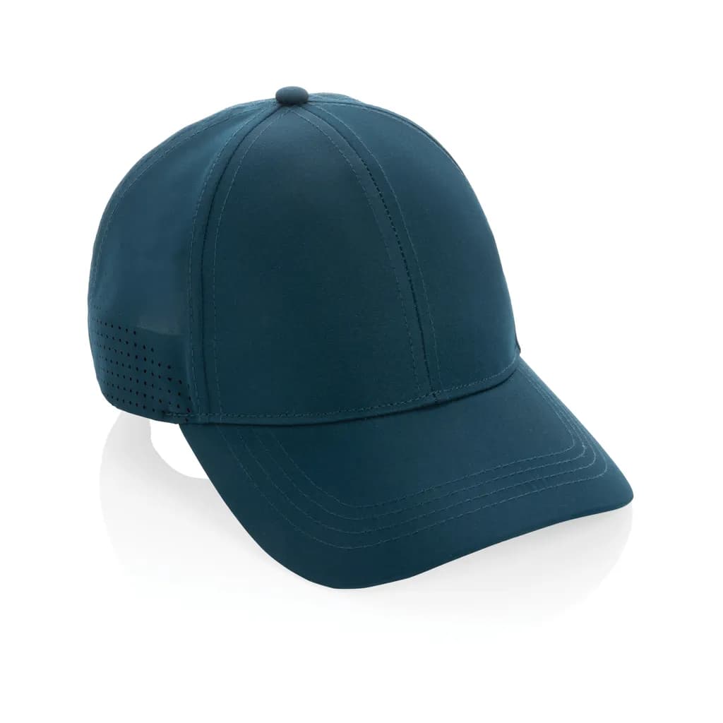 Impact AWARE™ rPET 6-Panel-Sportkappe - navy blau