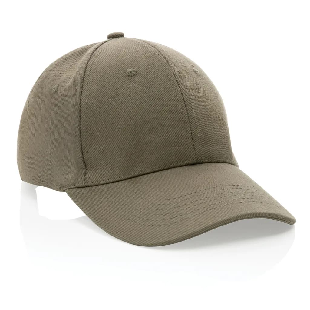 Impact 6 Panel Kappe aus 280gr rCotton mit AWARE™ Tracer - grün