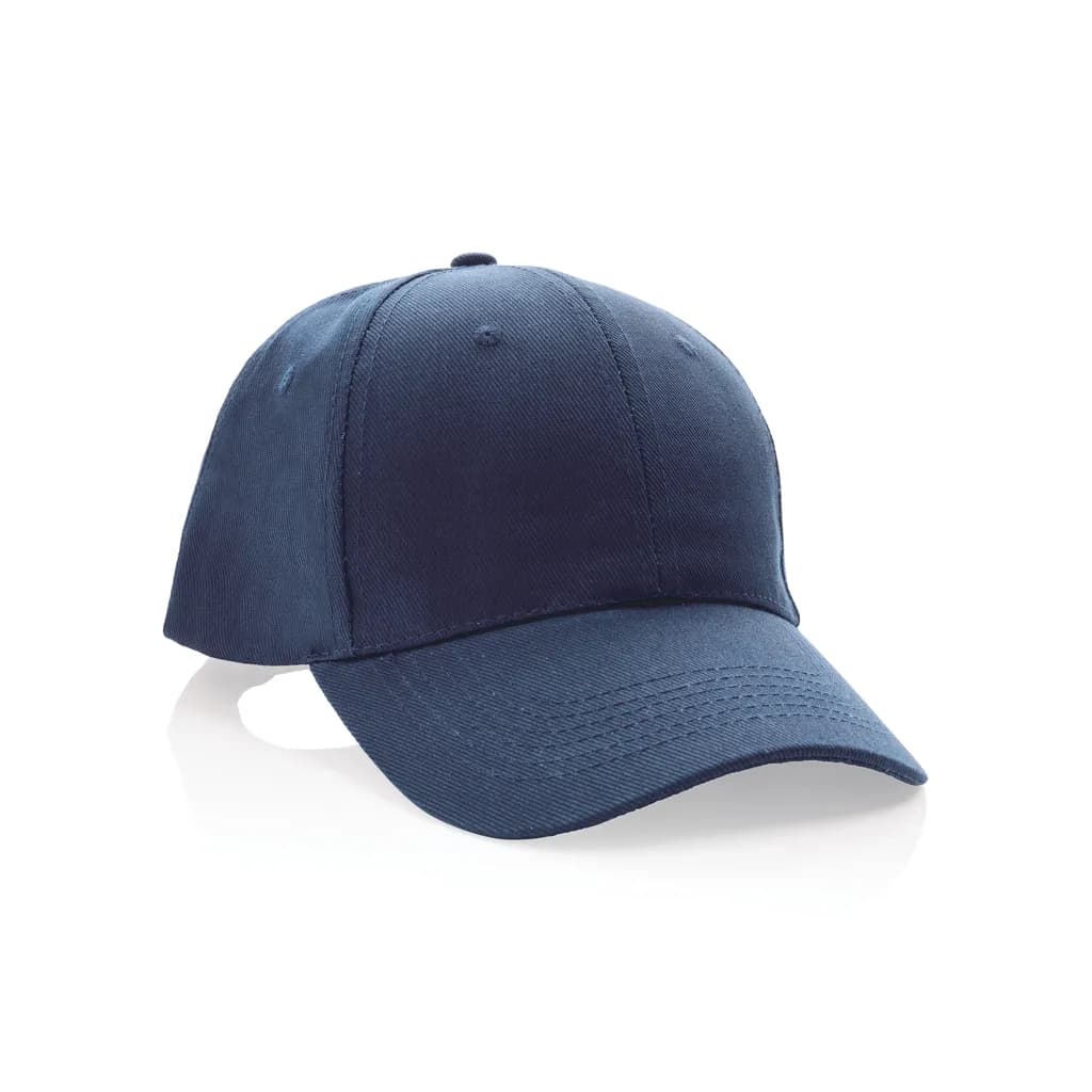 Impact 6 Panel Kappe aus 280gr rCotton mit AWARE™ Tracer - navy blau