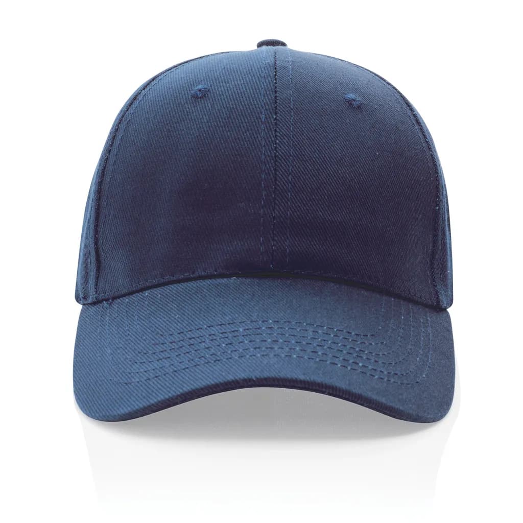 Impact 6 Panel Kappe aus 280gr rCotton mit AWARE™ Tracer - navy blau