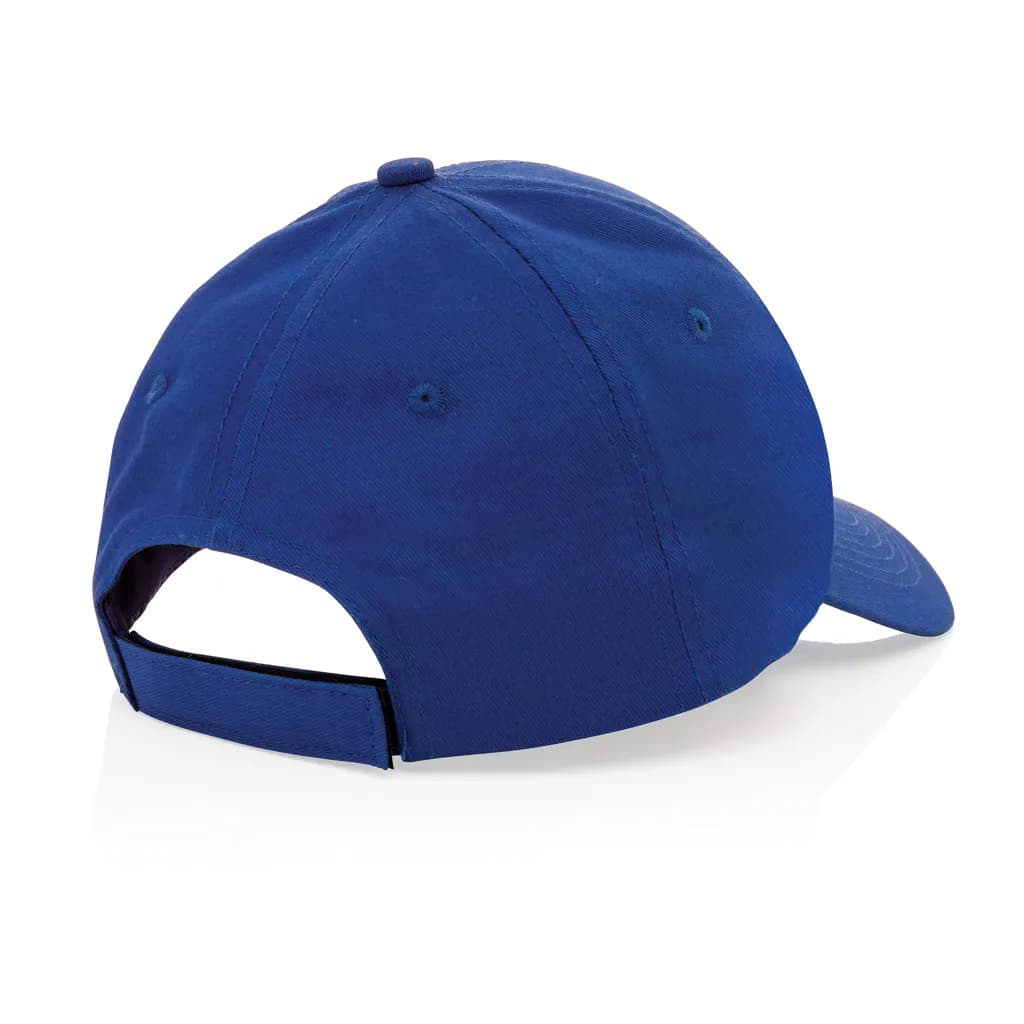 Impact 6 Panel Kappe aus 190gr rCotton mit AWARE™ Tracer - blau
