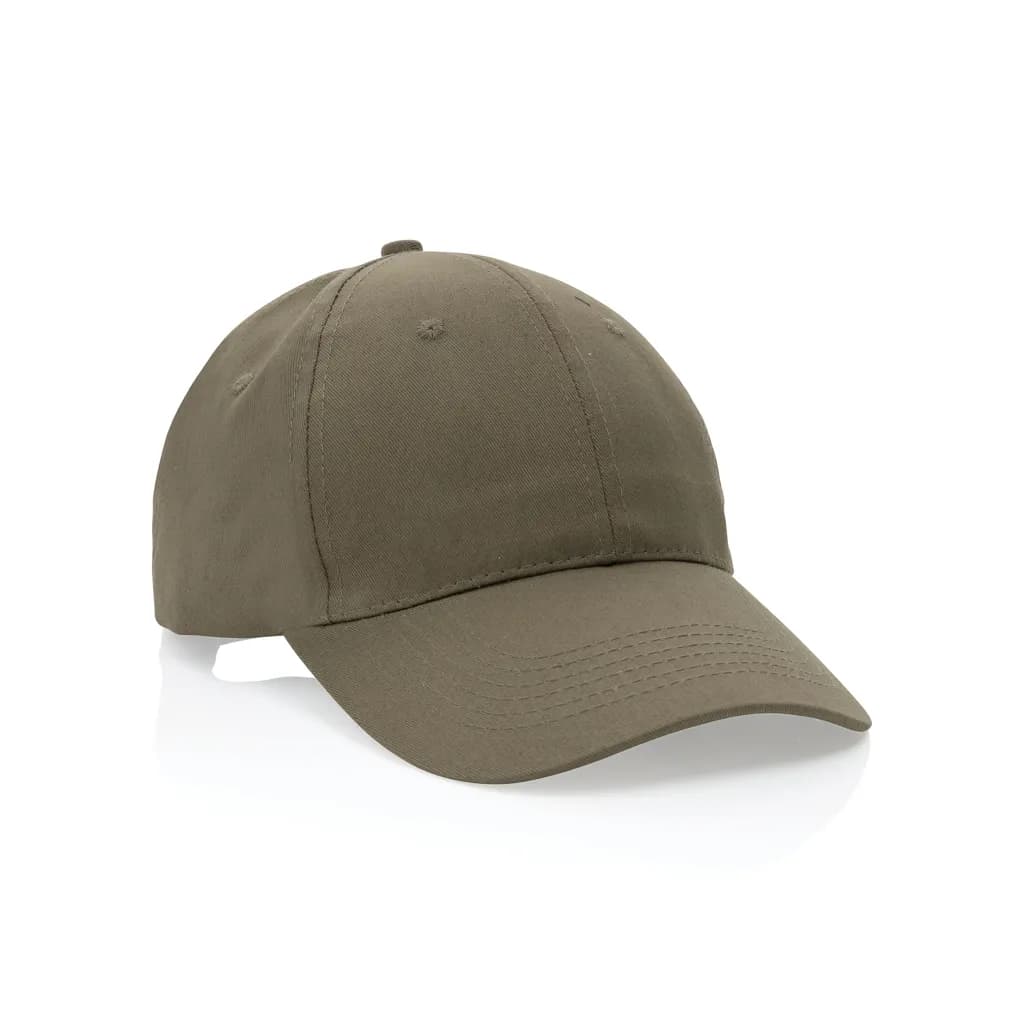 Impact 6 Panel Kappe aus 190gr rCotton mit AWARE™ Tracer - grün