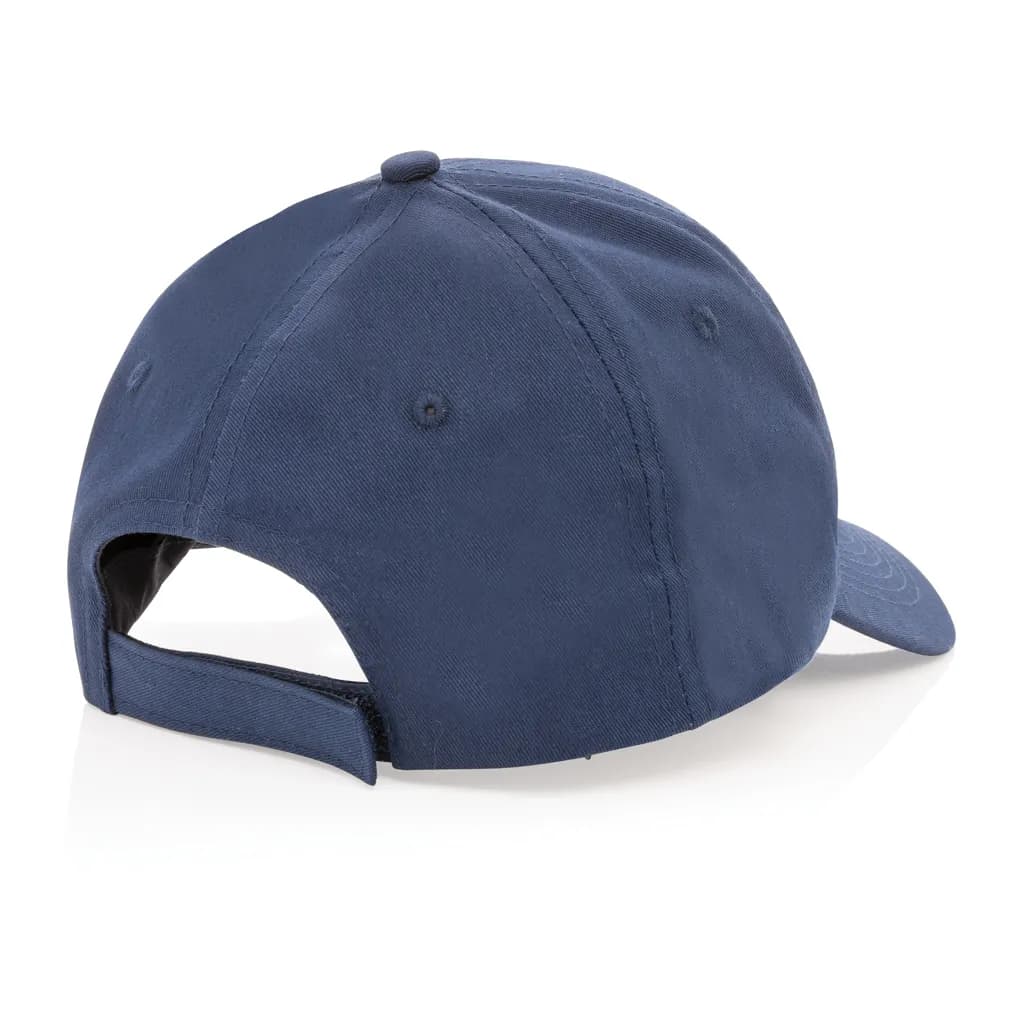Impact 6 Panel Kappe aus 190gr rCotton mit AWARE™ Tracer - navy blau