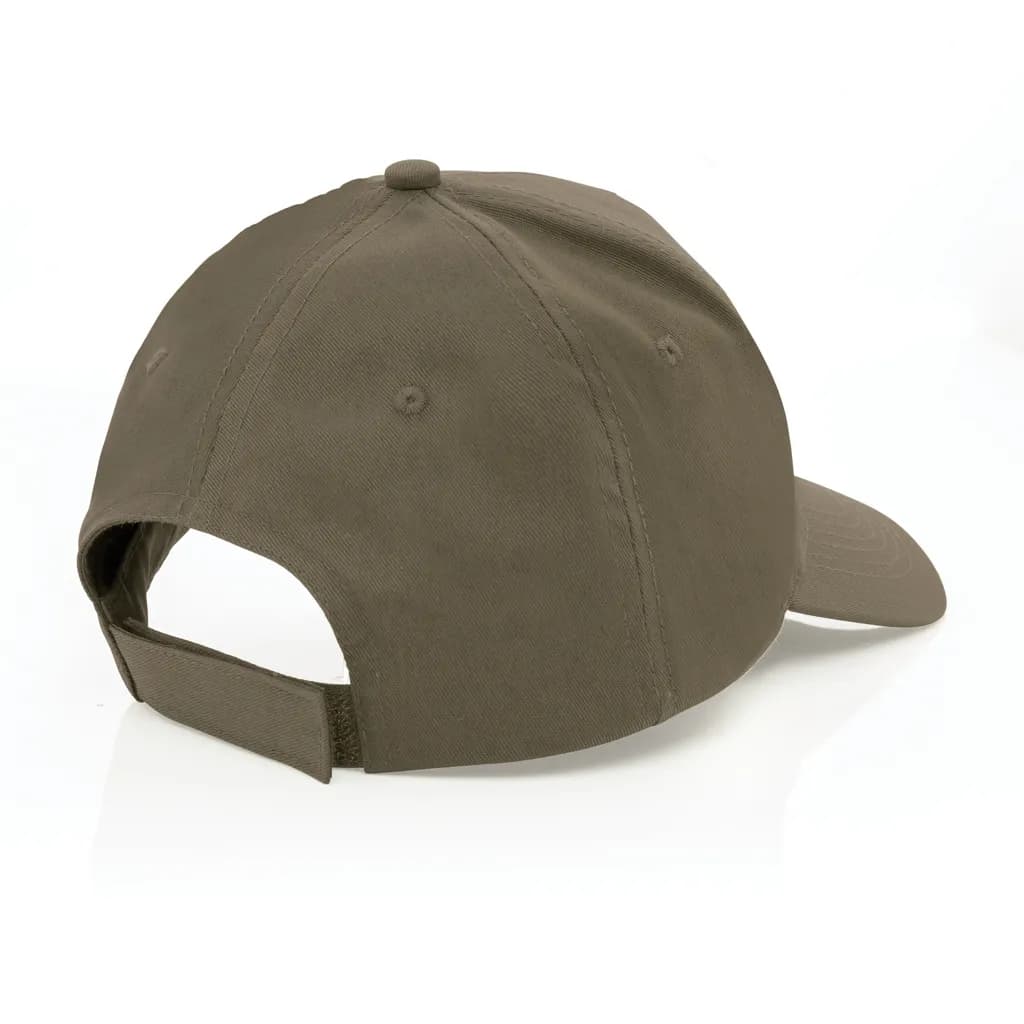 Impact 5 Panel Kappe aus 190gr rCotton mit AWARE™ Tracer - grün