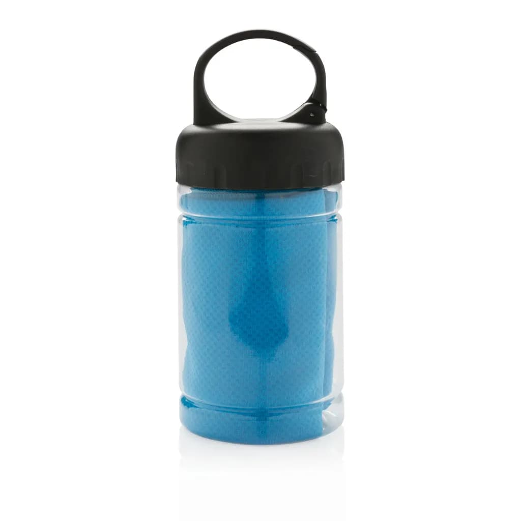 Kühlhandtuch - blau