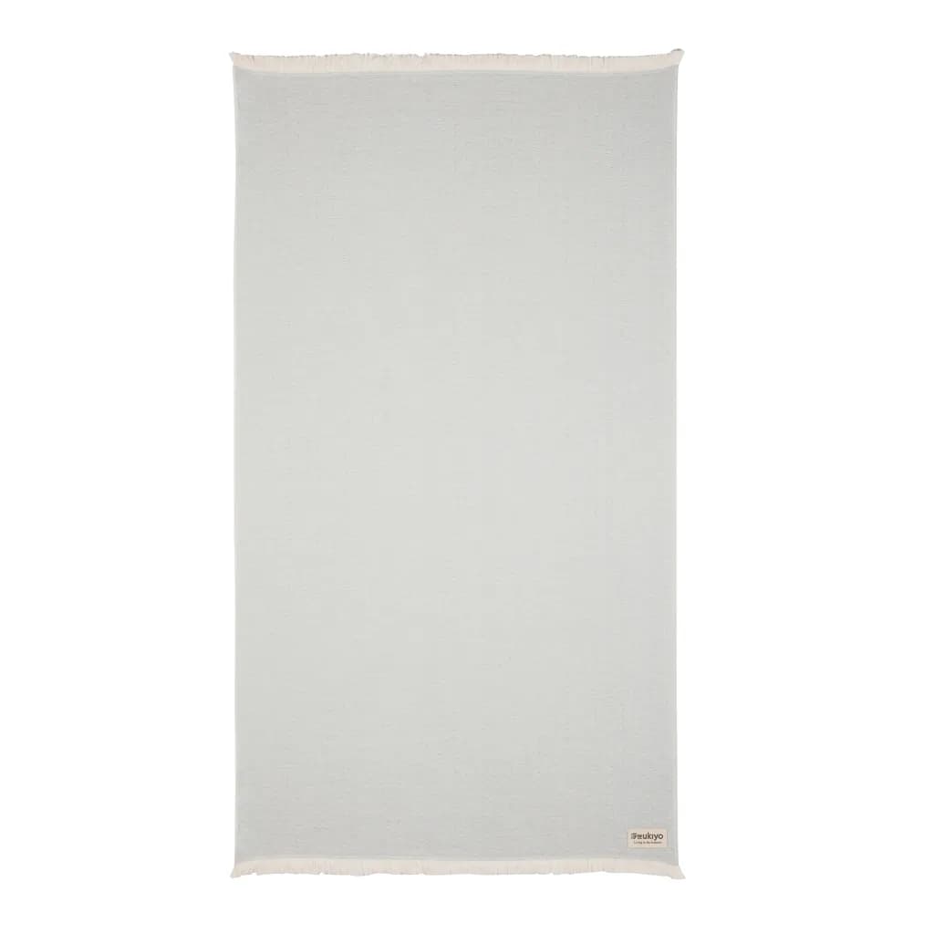 Ukiyo Hisako AWARE™ Four Seasons Handtuch/Decke 100x180cm - grün