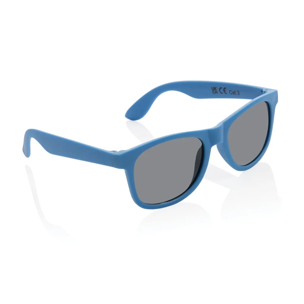 Sonnenbrille aus RCS recyceltem PP-Kunststoff - blau