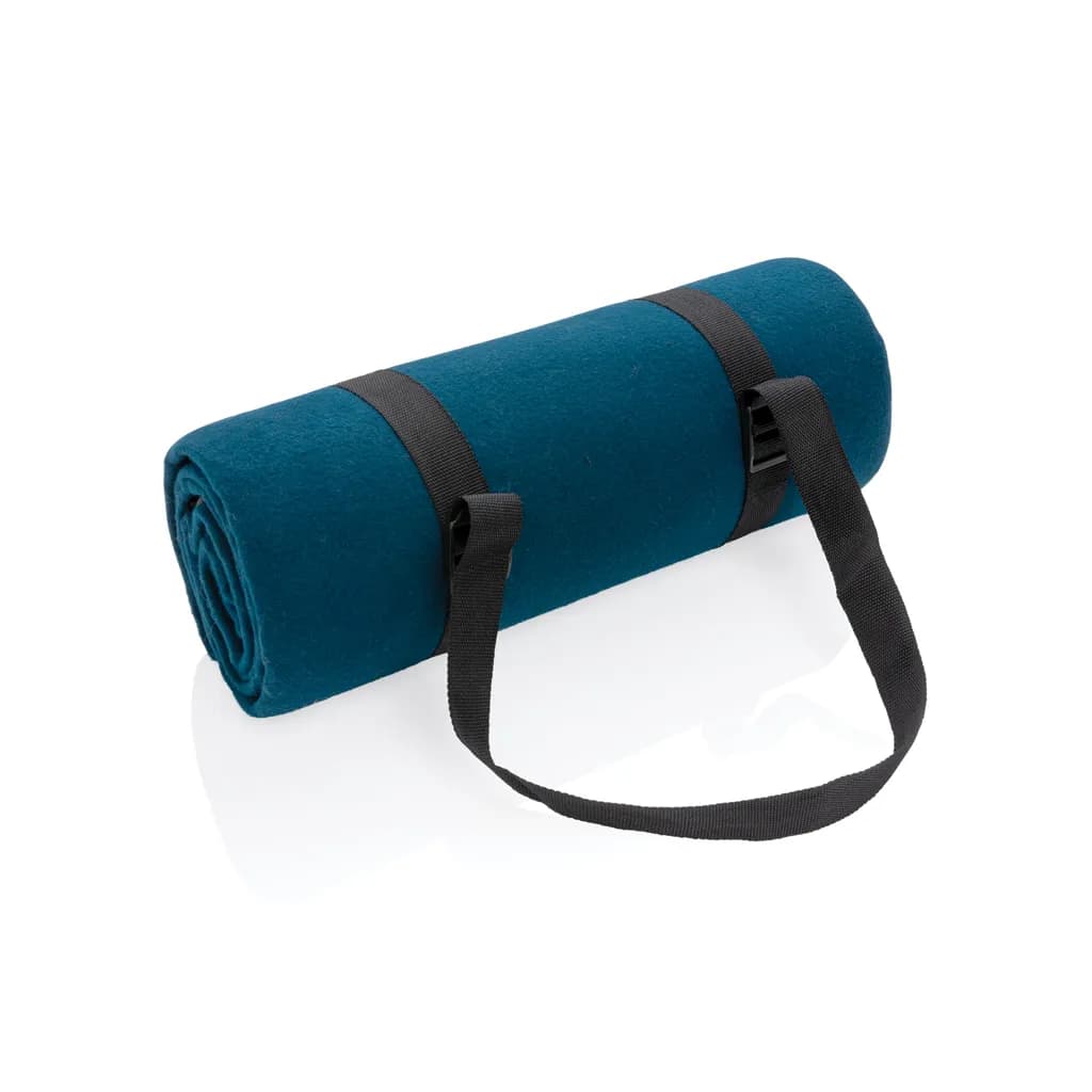 Impact AWARE™ RPET Picknickdecke - navy blau