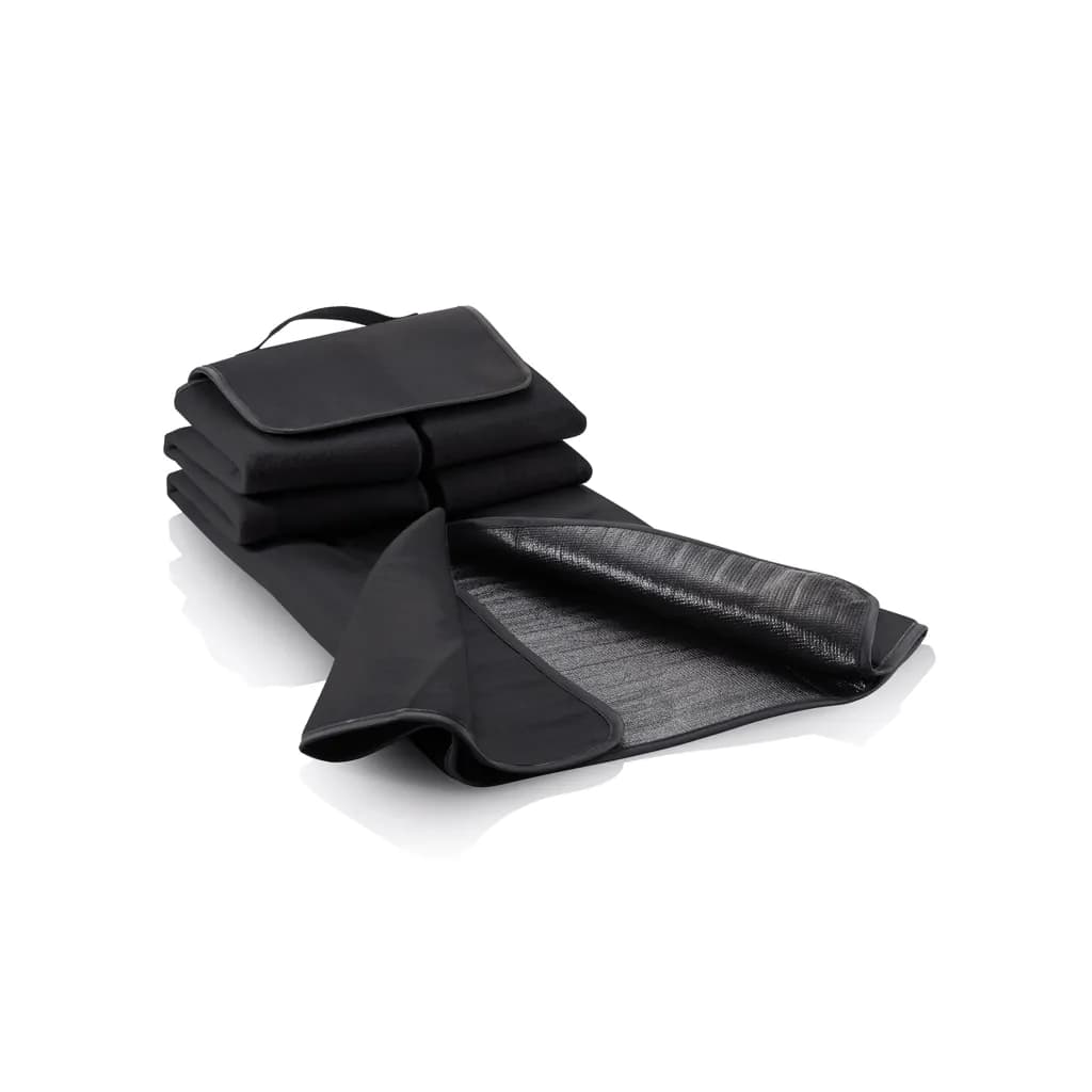 Picknickdecke - schwarz