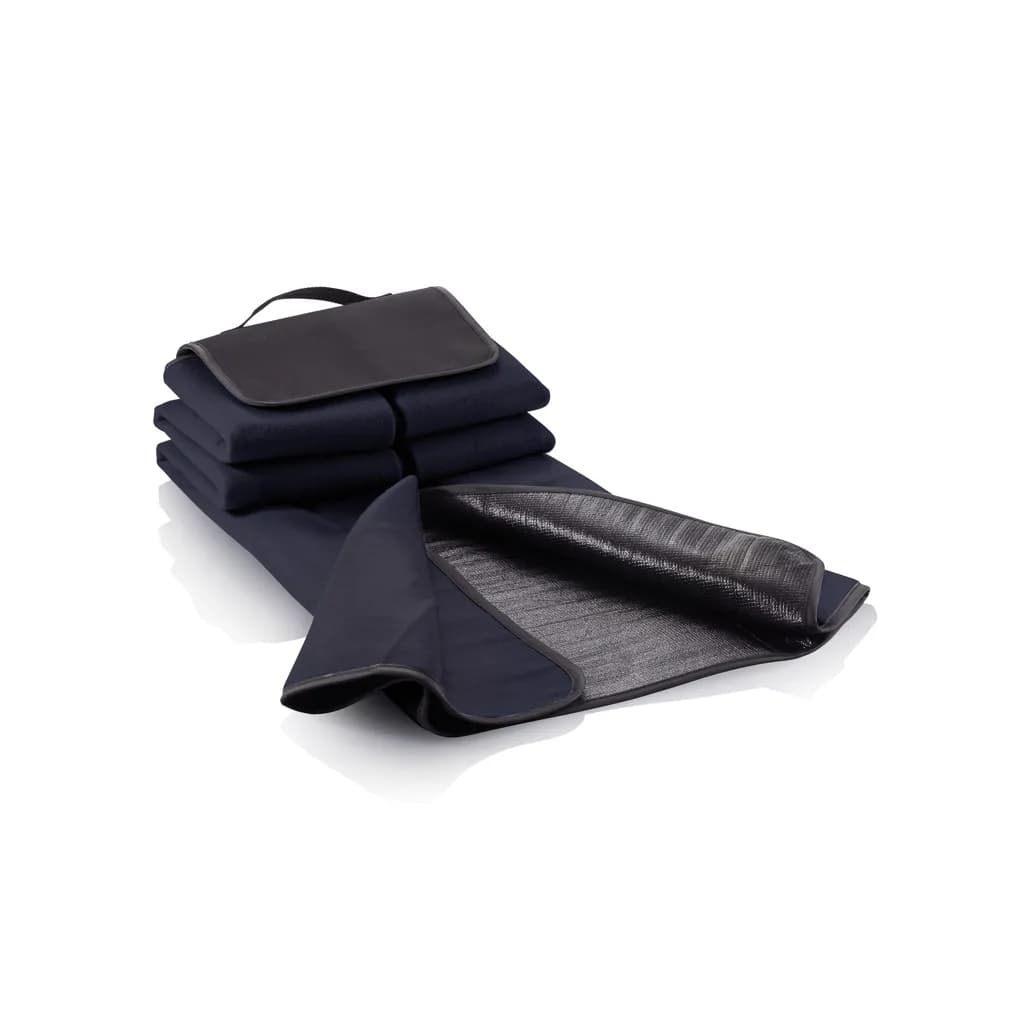 Picknickdecke - navy blau