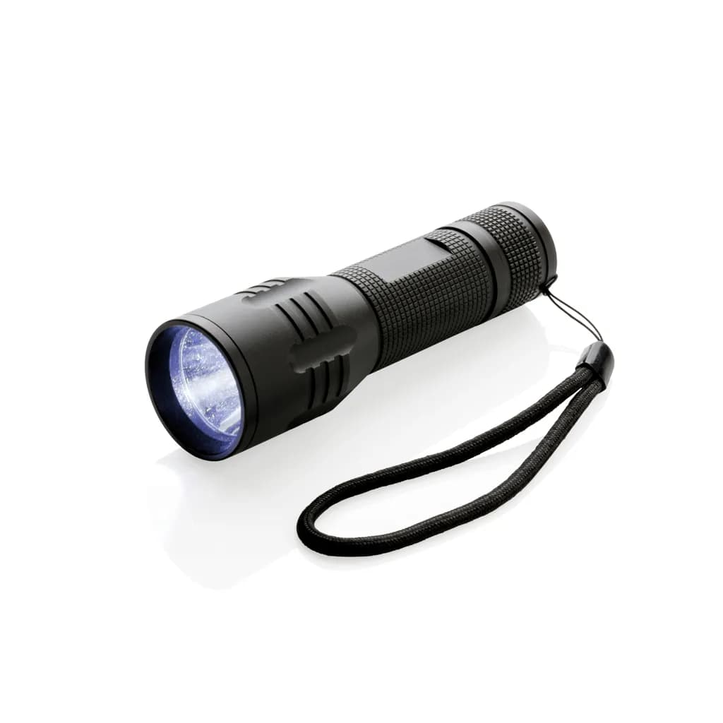 3W Cree Taschenlampe - schwarz