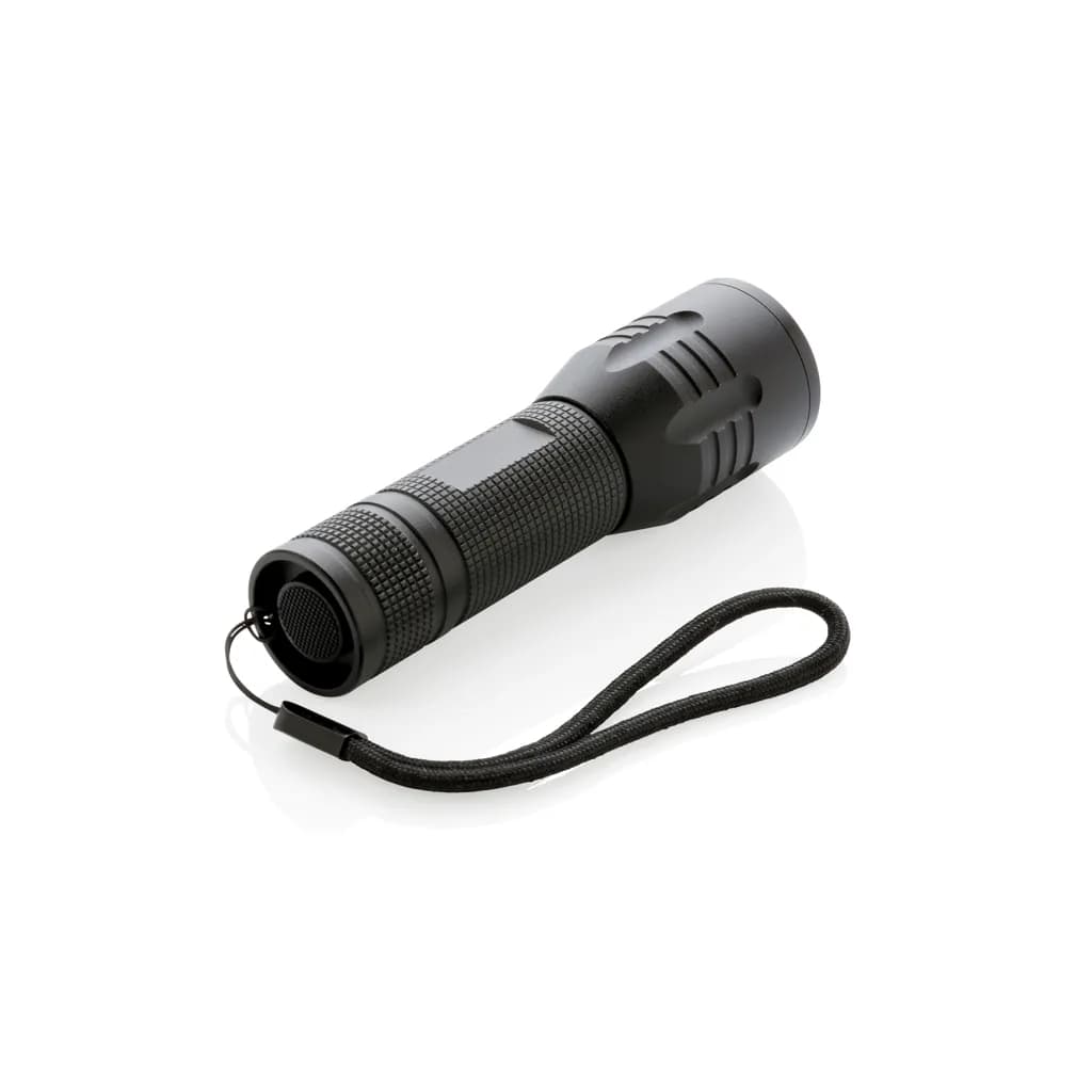 3W Cree Taschenlampe - schwarz