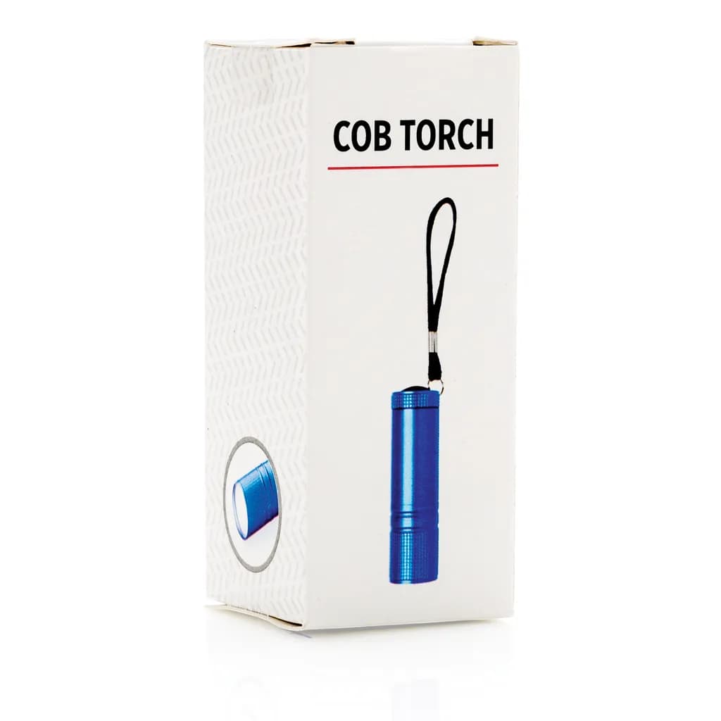 COB Taschenlampe - blau