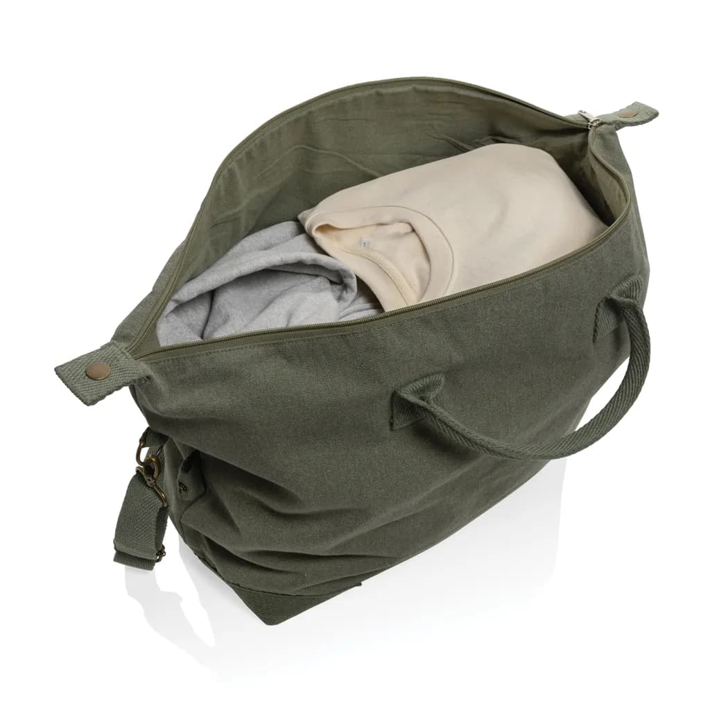 Kezar AWARE™ 500g/m² Wochenendtasche aus recyceltem Canvas - grün