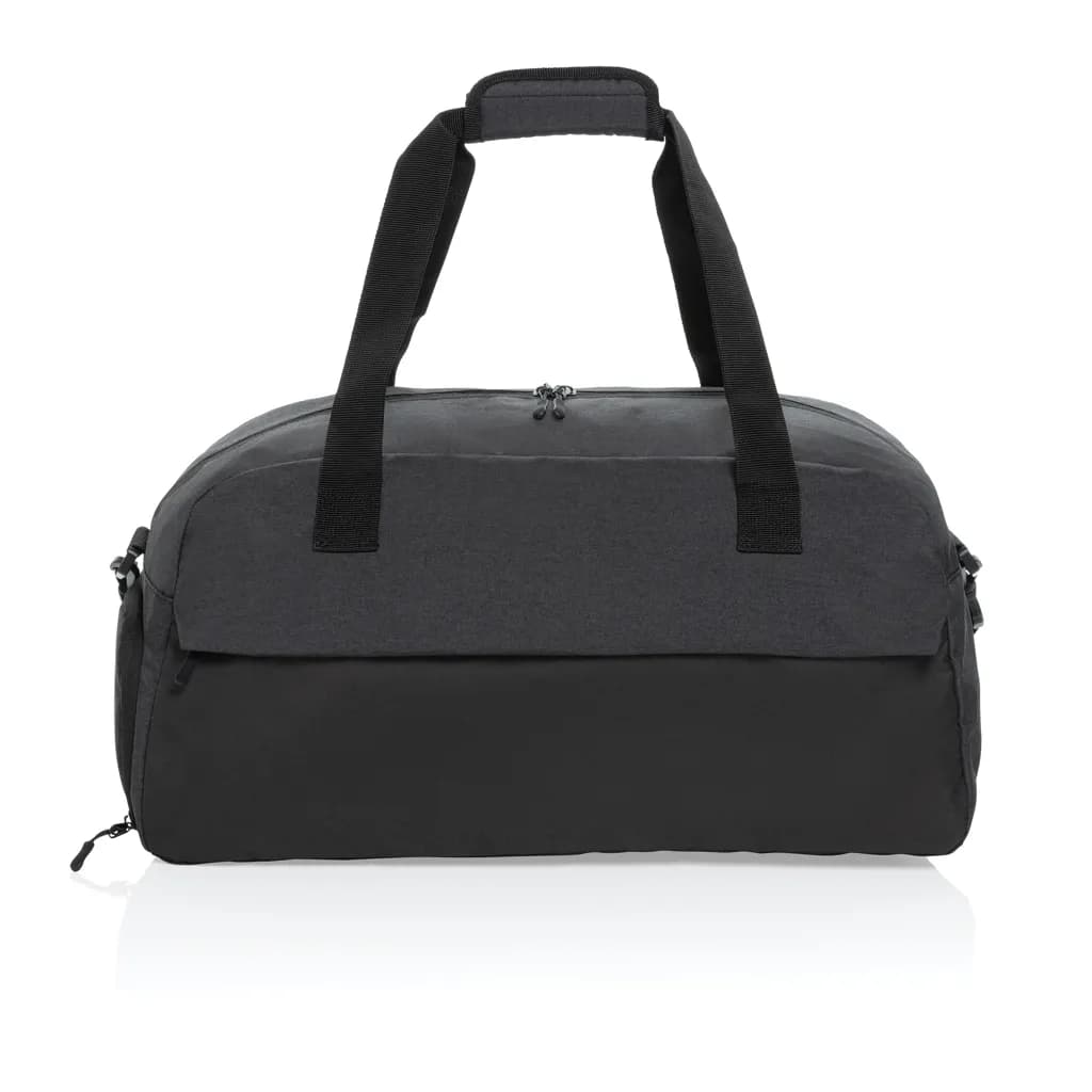 Kazu AWARE™ RPET Weekend-Duffel-Bag - schwarz