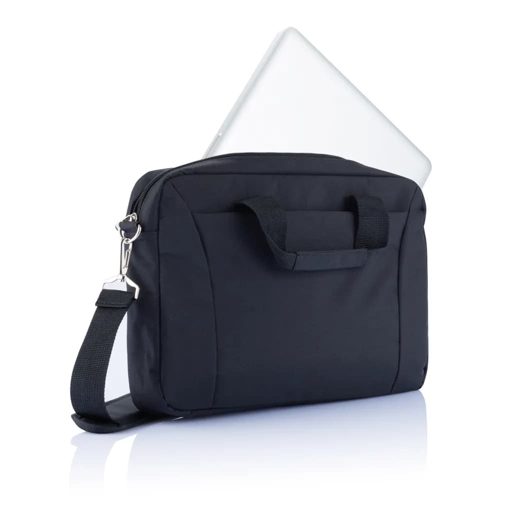 15,4 Messe Laptoptasche, PVC-frei - schwarz