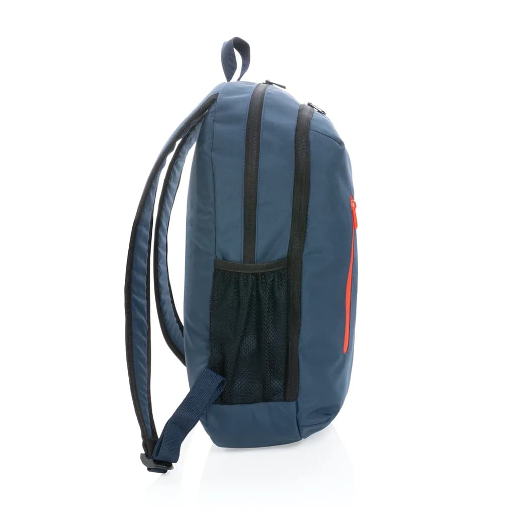 Impact AWARE™ 300D RPET Casual Rucksack - navy blau