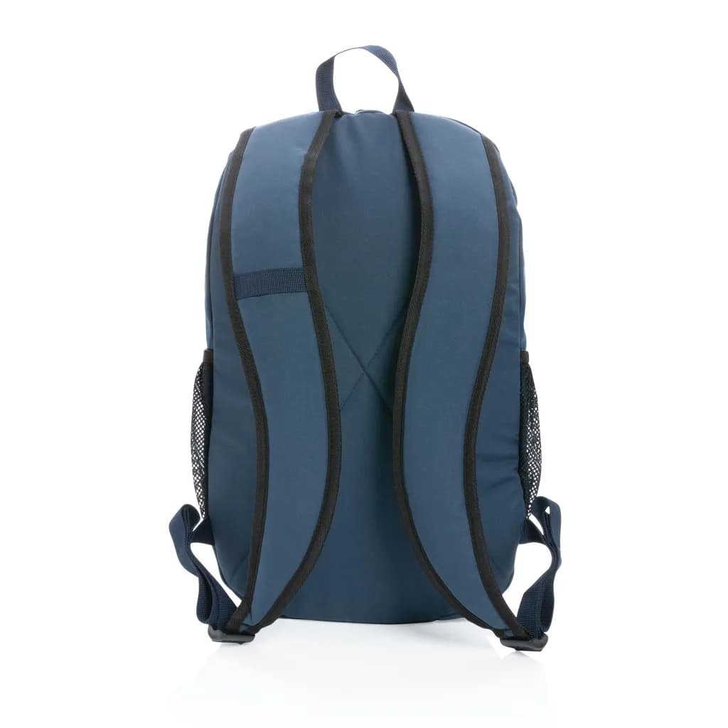 Impact AWARE™ 300D RPET Casual Rucksack - navy blau