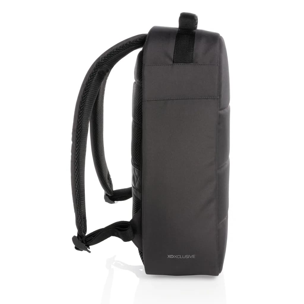 Impact AWARE™ RPET Anti-Diebstahl 15,6 Laptop-Rucksack - schwarz