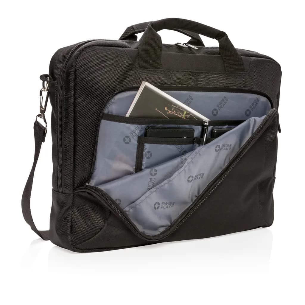 Deluxe 15 Laptop-Tasche - schwarz