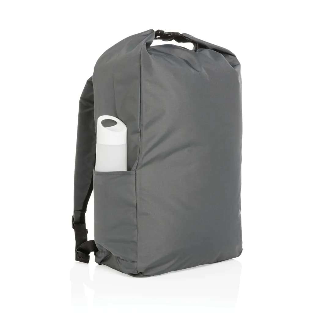 Impact AWARE™ RPET Basic Rolltop-Rucksack - anthrazit