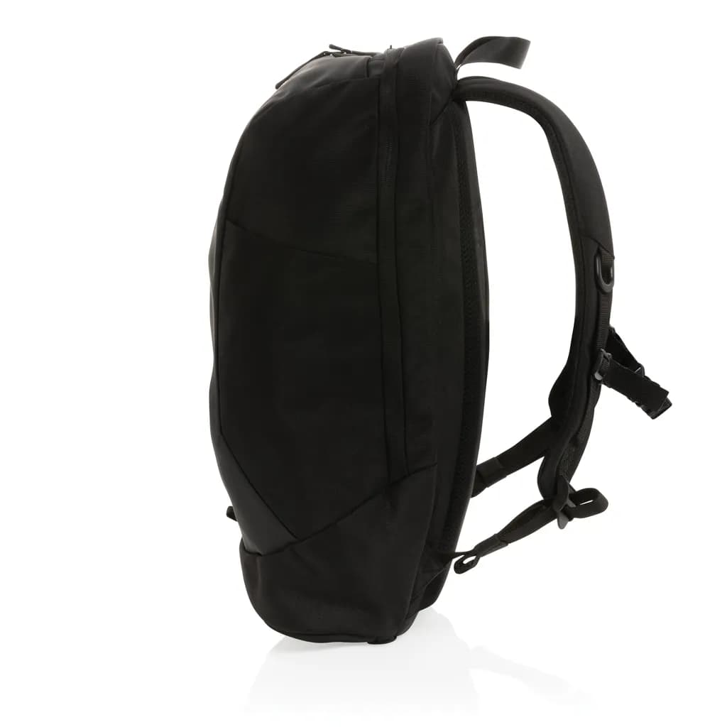 Swiss Peak AWARE™ RPET 15.6 Work & Gym Rucksack - schwarz