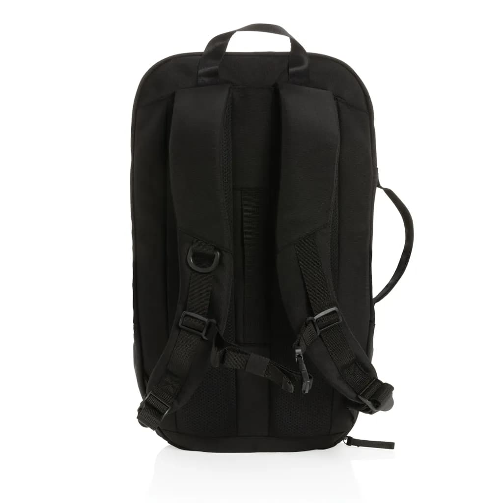 Swiss Peak AWARE™ RPET 15.6 Work & Gym Rucksack - schwarz