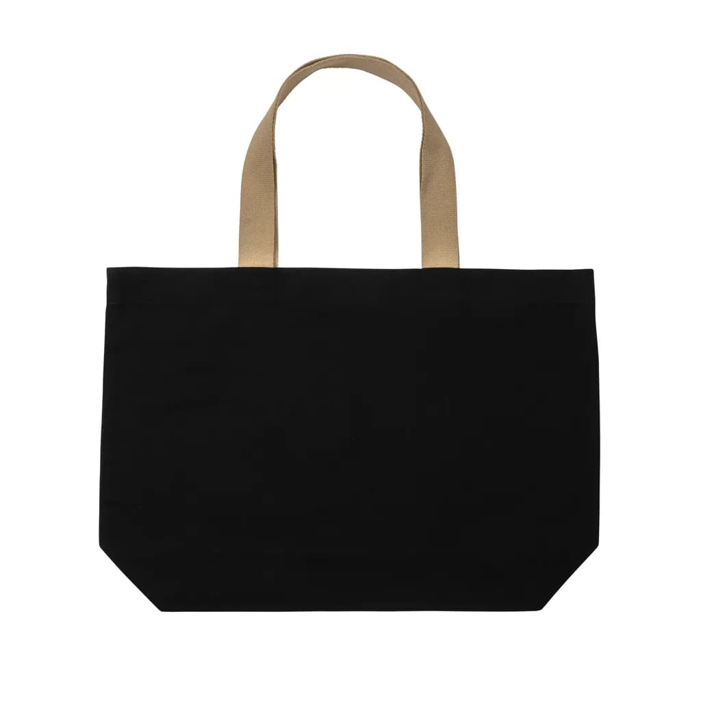 Impact Aware™ 240g/m² große Tasche aus rCanvas, ungefärbt - schwarz