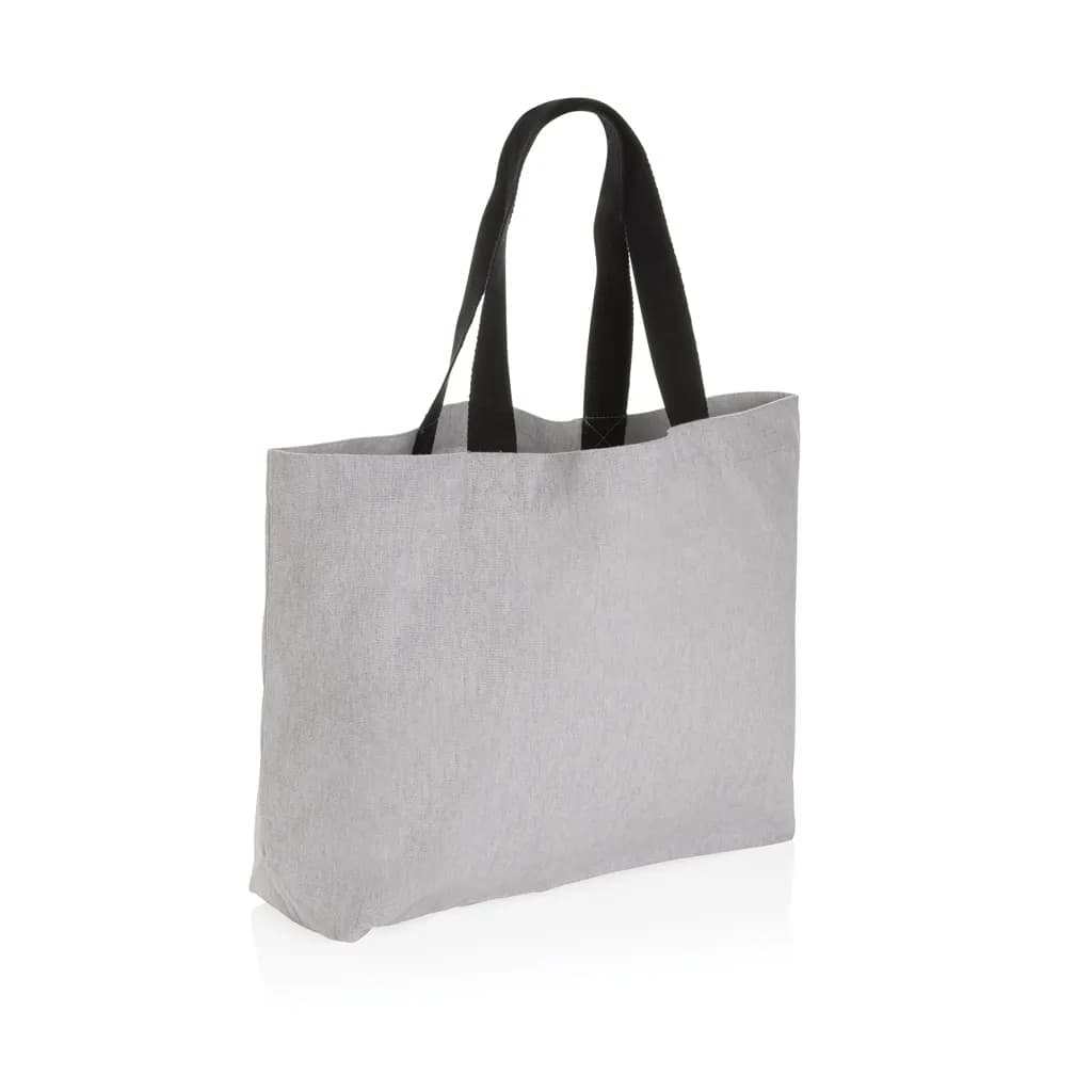 Impact Aware™ 240g/m² große Tasche aus rCanvas, ungefärbt - grau