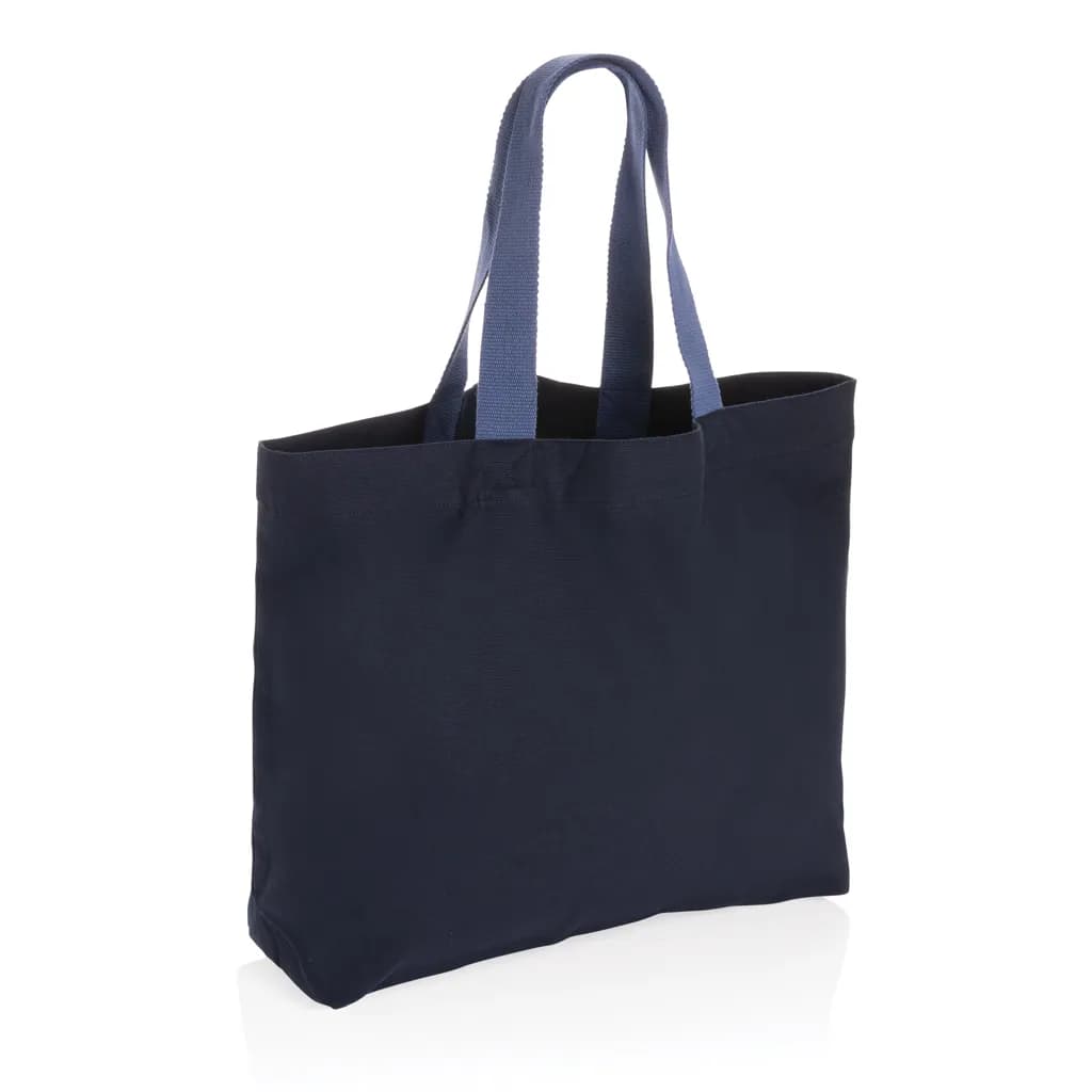 Impact Aware™ 240g/m² große Tasche aus rCanvas, ungefärbt - navy blau